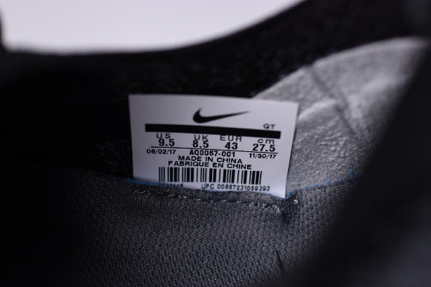 NikeUnisex Epic React Flyknit Running Shoes - Black/Black/Dark Grey/Pure Platinum