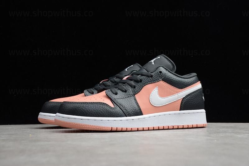 Air Jordan 1 AJ1 Low - Black/Pink Quartz