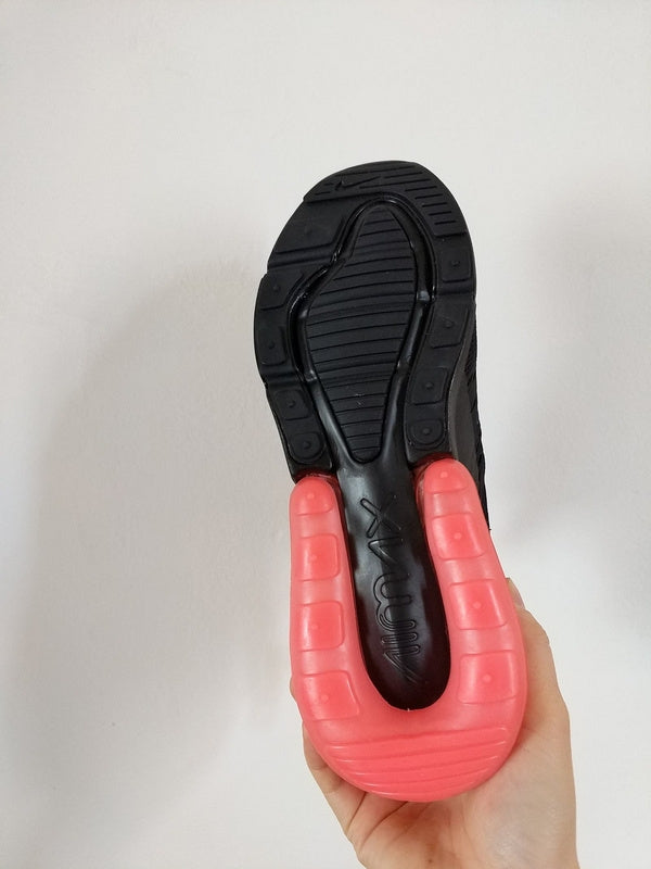 NikeUnisex Air Max 270 - Black/Hot Punch/Black