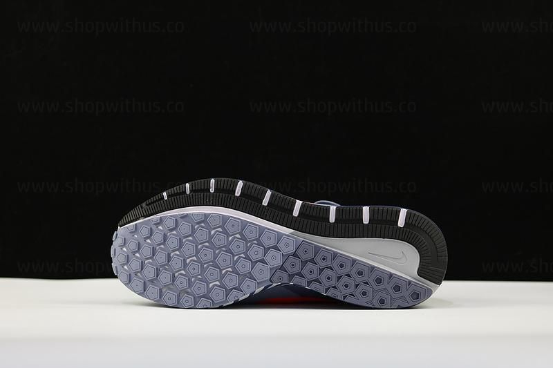 NikeUnisex Air Zoom Structure 21 - Dark Sky Blue/Total Crimson