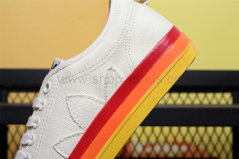 adidasOriginals Nizza Pride - Off White