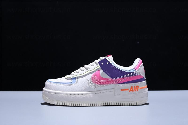 NikeUnisex Air Force 1 AF1 Shadow Beige - Pale Ivory