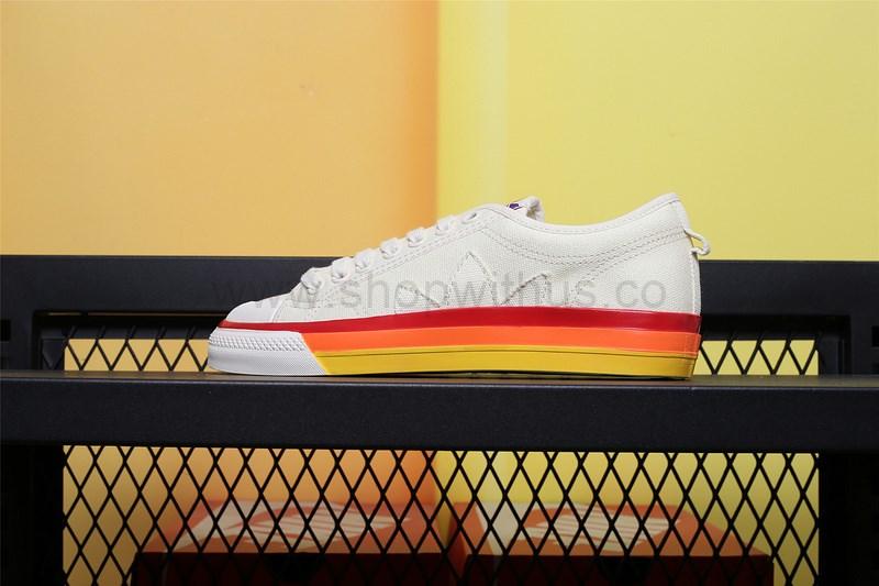 adidasOriginals Nizza Pride - Off White