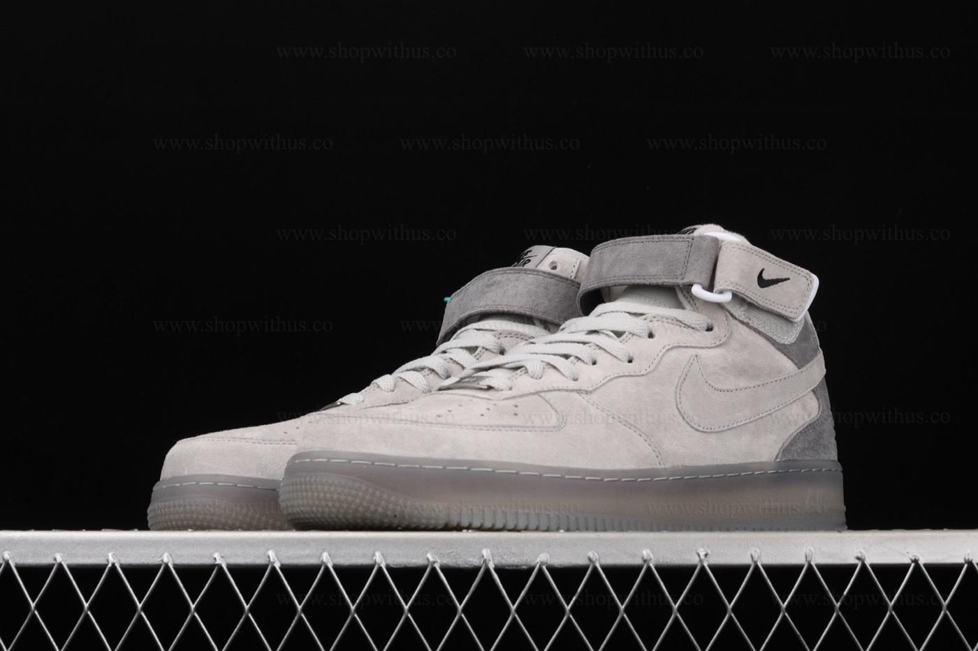 Reigning Champ x NikeAir Force 1 AF1 Mid  - Wolf Grey