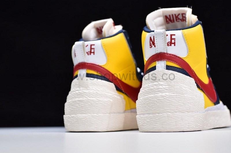 Sacai x NikeMen's Blazer Mid - Snow Beach