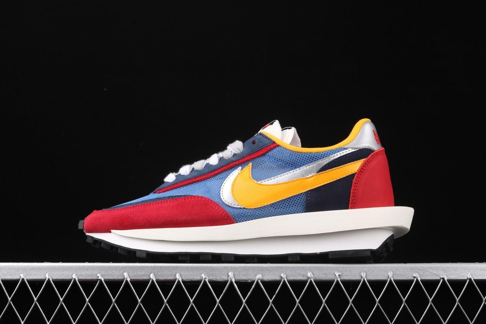 Sacai X LDWaffle - Varsity Blue