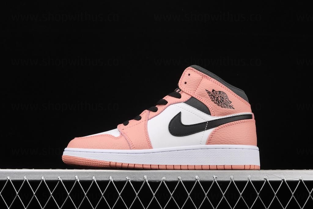 WMNS Air Jordan 1 AJ1 Mid - Pink Quartz