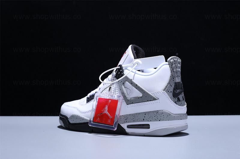 Air Jordan 4 AJ4 Retro - ''White Cement''