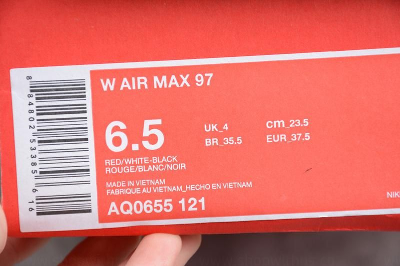 NikeUnisex Air Max 97 Leopard Pack - Red