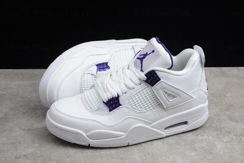 Air Jordan 4 AJ4 Retro - Purple Metallic