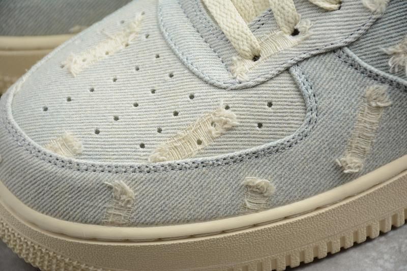 Levis x NikeUnisex Air Force 1 AF1 Low - Beige/Blue