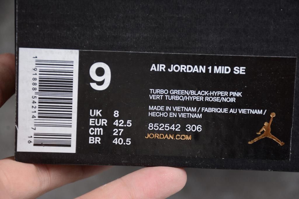 Air Jordan 1 AJ1 Mid- South Beach