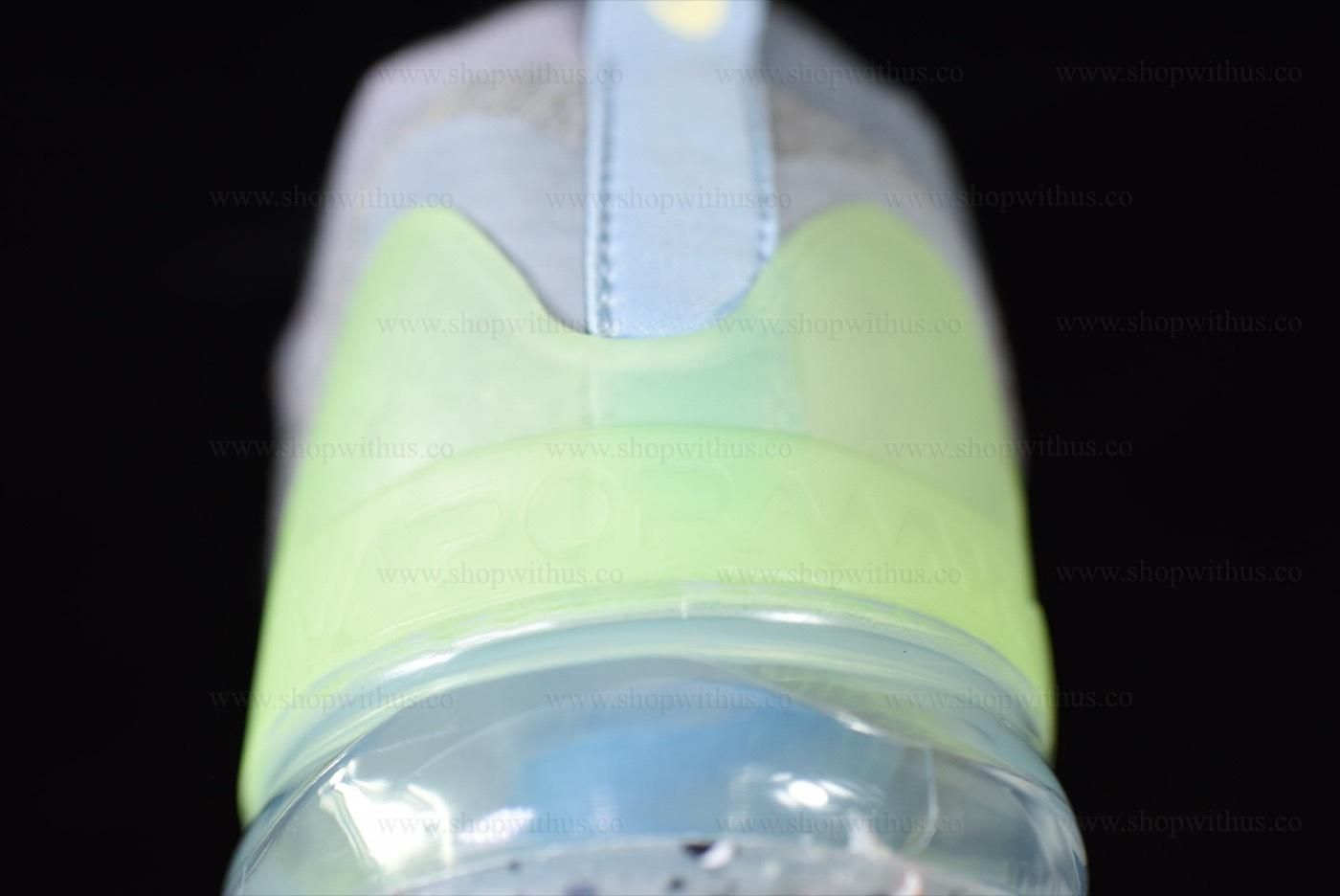 NikeAir VaporMax Flyknit 2021 - Grey/Liquid Lime