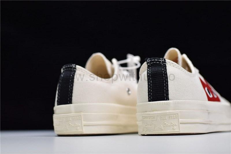 Comme des Garcons Play x Converse Chuck Taylor All-Star 70s Low - White