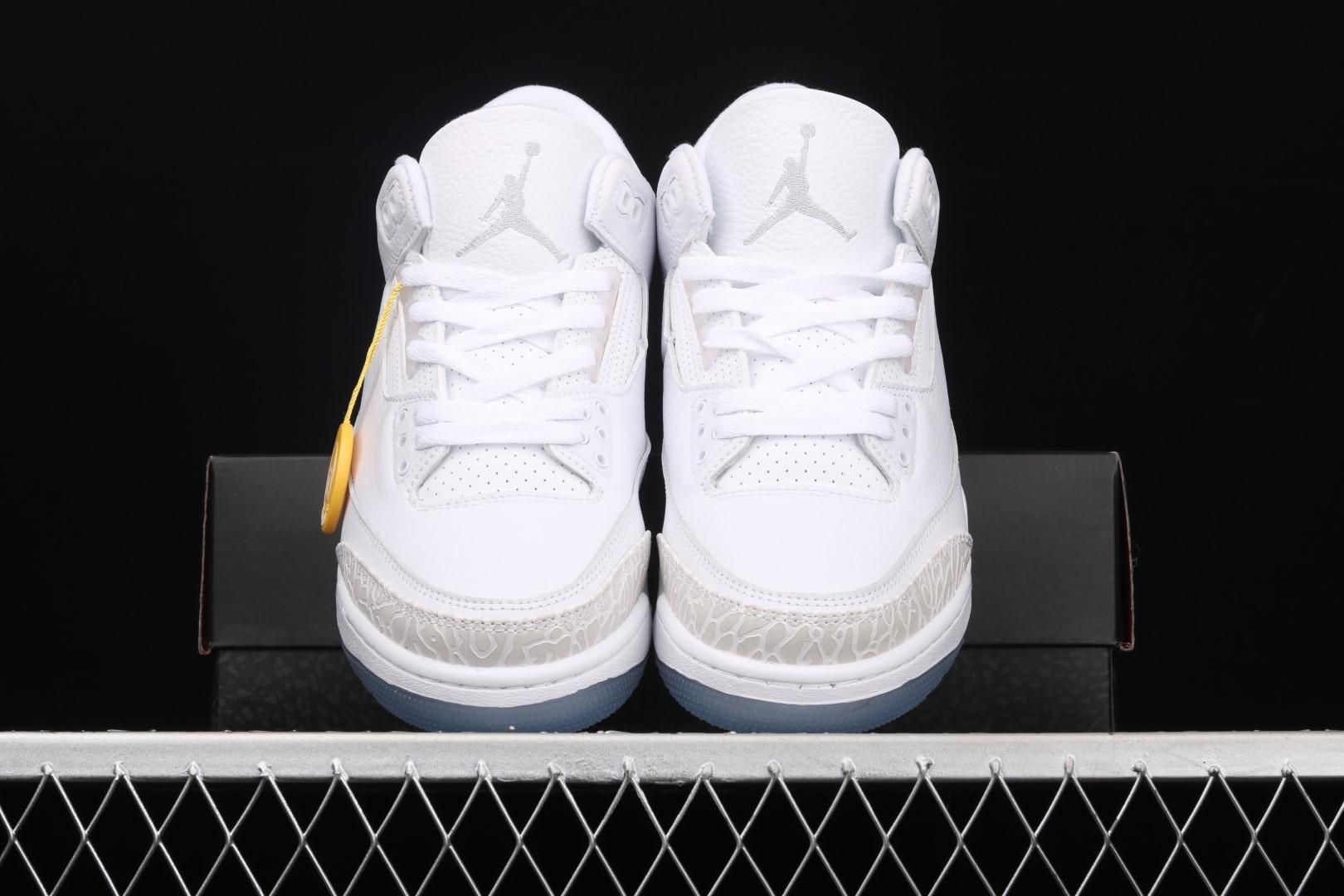 Air Jordan 3 AJ3 Retro - Pure White