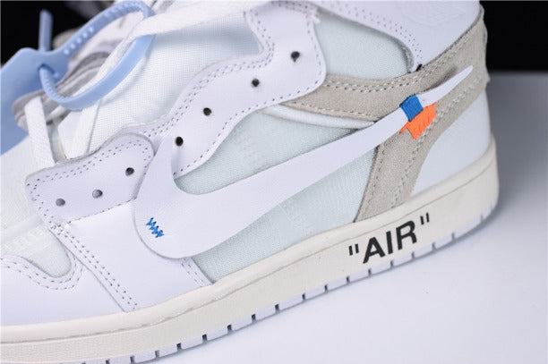 The 10 Off-White x Air Jordan 1 AJ1 - White