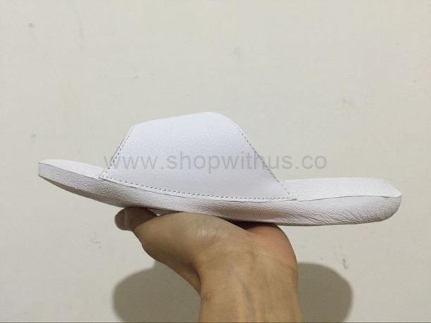 Air Jordan Hydro 6 Slide - White/Pure Platinum