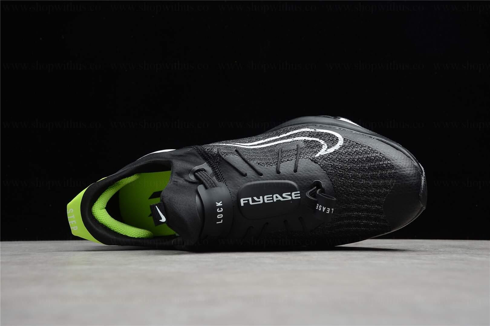 NikeZoom Tempo NEXT% Flyease - Black White Volt
