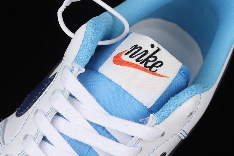 NikeUnisex Air Force 1 AF1 Low First Use White University Blue