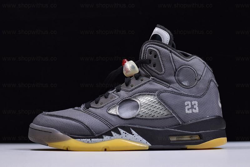 Off-White™ x Air Jordan 5 AJ5 - Black