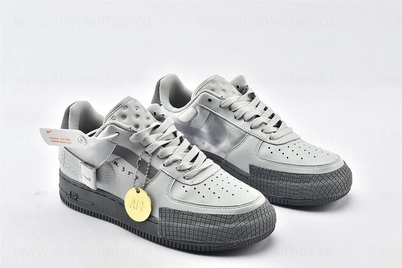 NikeAir Force 1 AF1 Low Type - Grey Fog