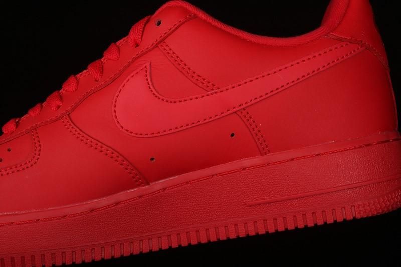 NikeAir Force 1 AF1 Low - Triple Red