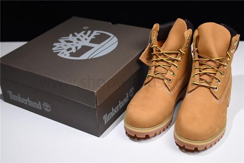 Timberland 6 Inch Leather Boot - Wheat Nubuck