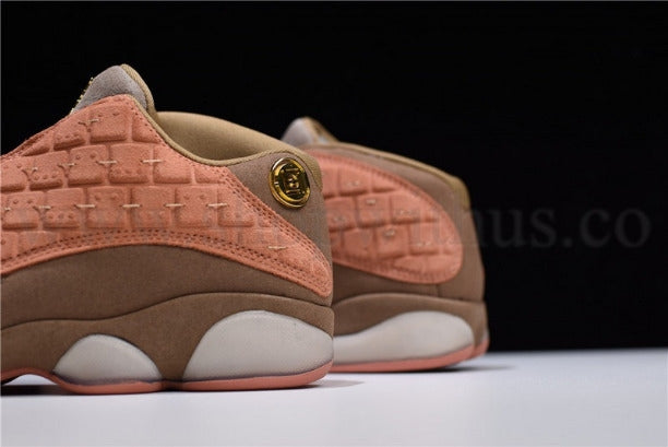 Clot x Air Jordan 13 AJ13 Retro Low - Sepia Stone