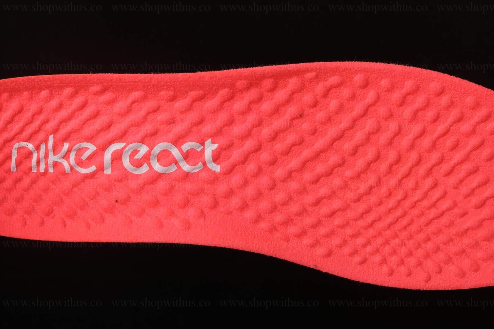 NikeAir Force 1 AF1 React - White Light Bone