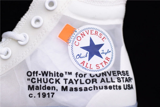 The 10: Off-White x Converse Chuck Taylor - Clear/White/White