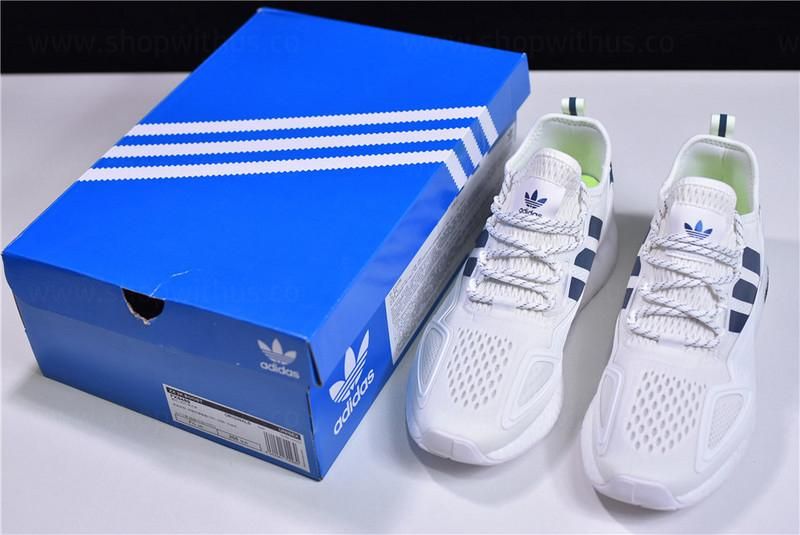 adidasOriginals ZX 2K Boost - White Iridescent/Core Black