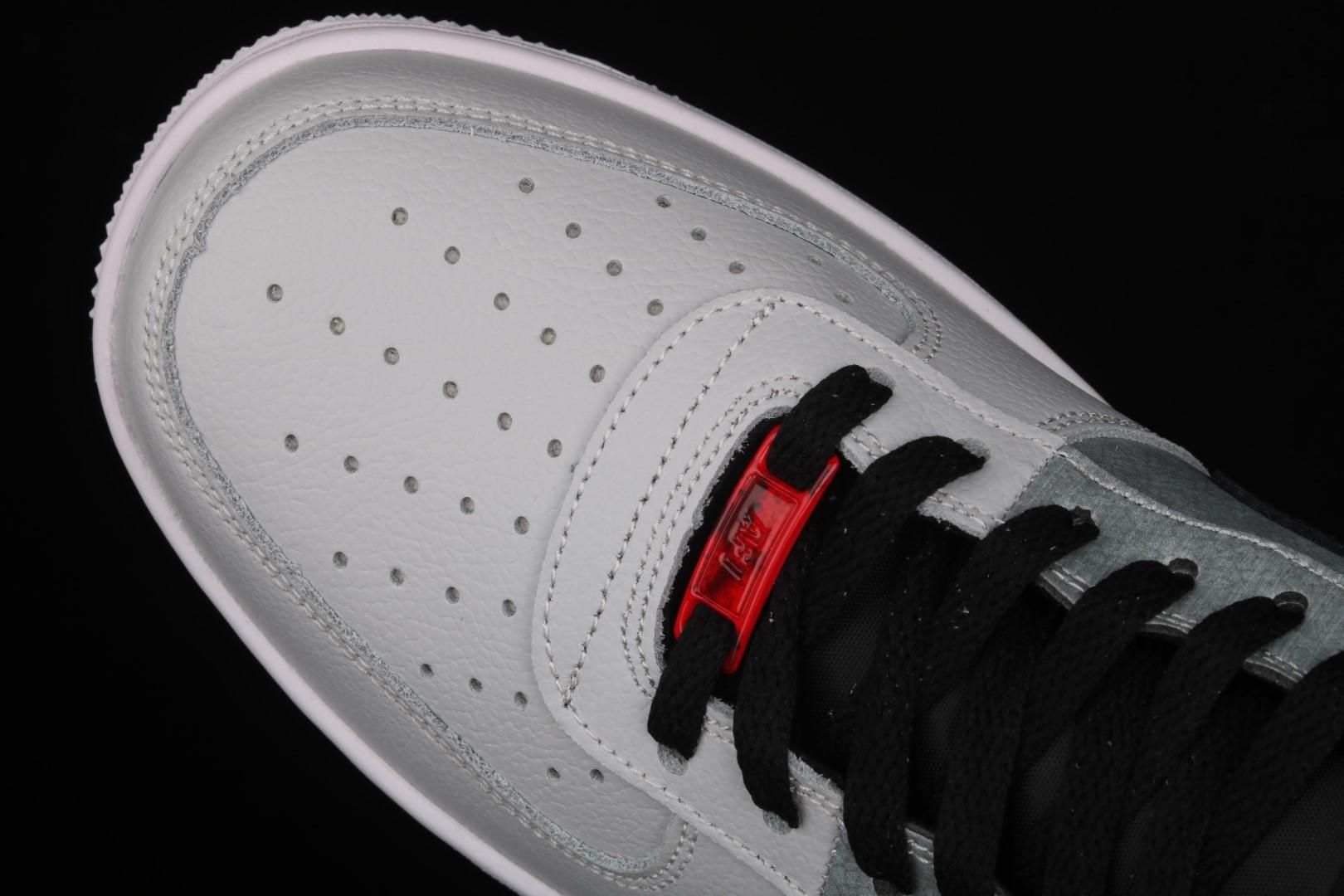 NikeUnisex Air Force 1 AF1 Low - Black Smoke Grey