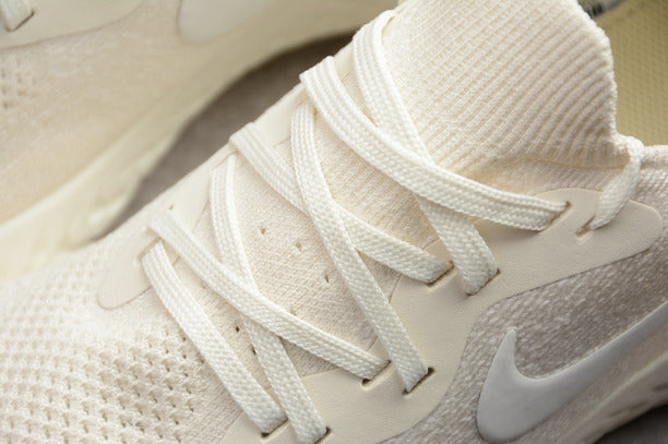 NikeUnisex Epic React Flyknit Running Shoes - Light Cream/Lemon Wash