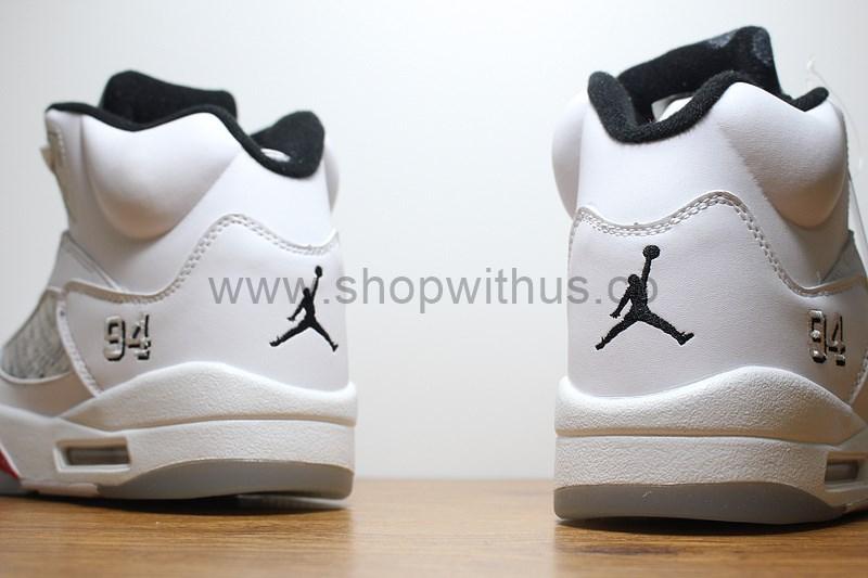 Supreme x Air Jordan 5 AJ5 Retro - White