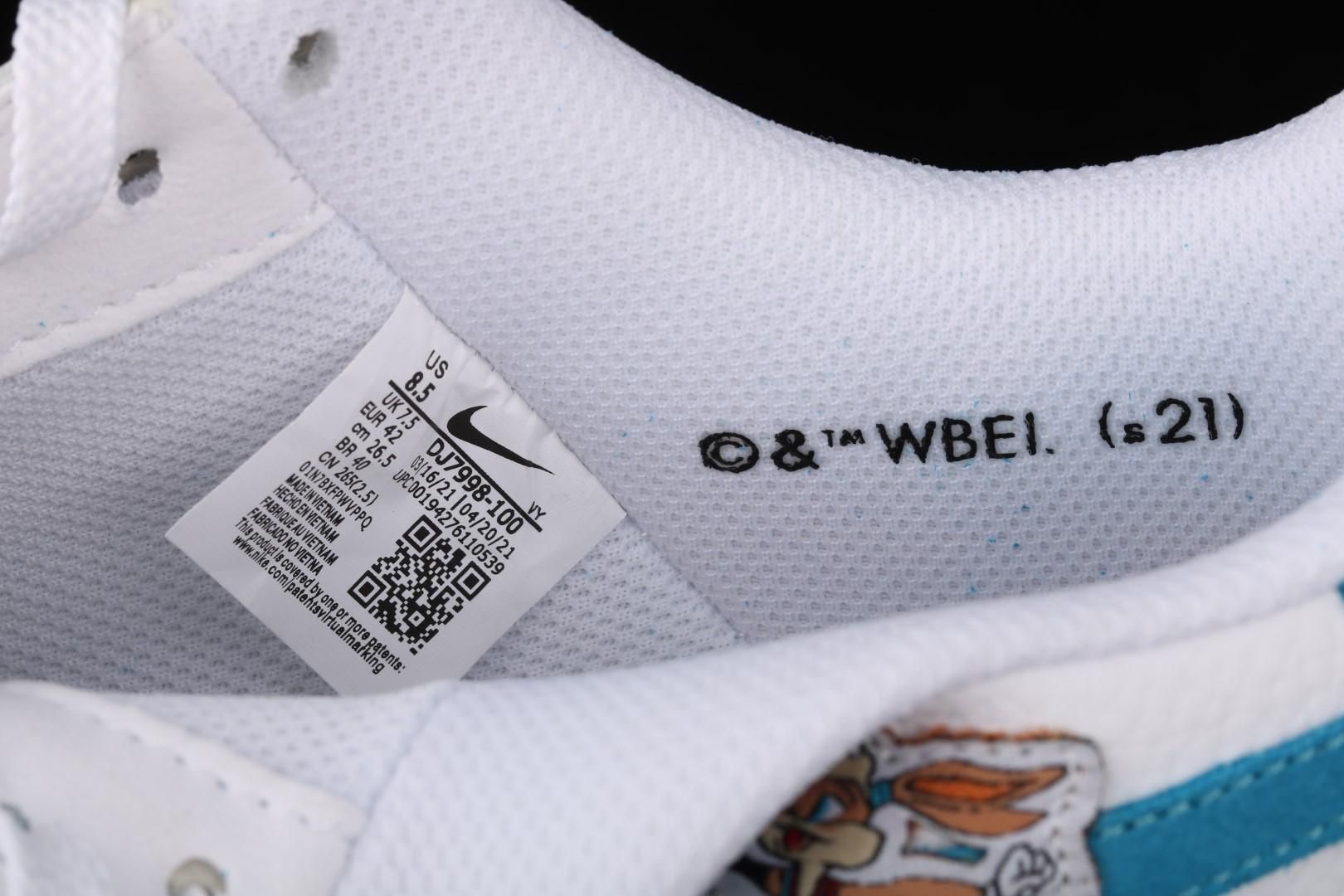 NikeUnisex Air Force 1 AF1 Low - Hare Space Jam