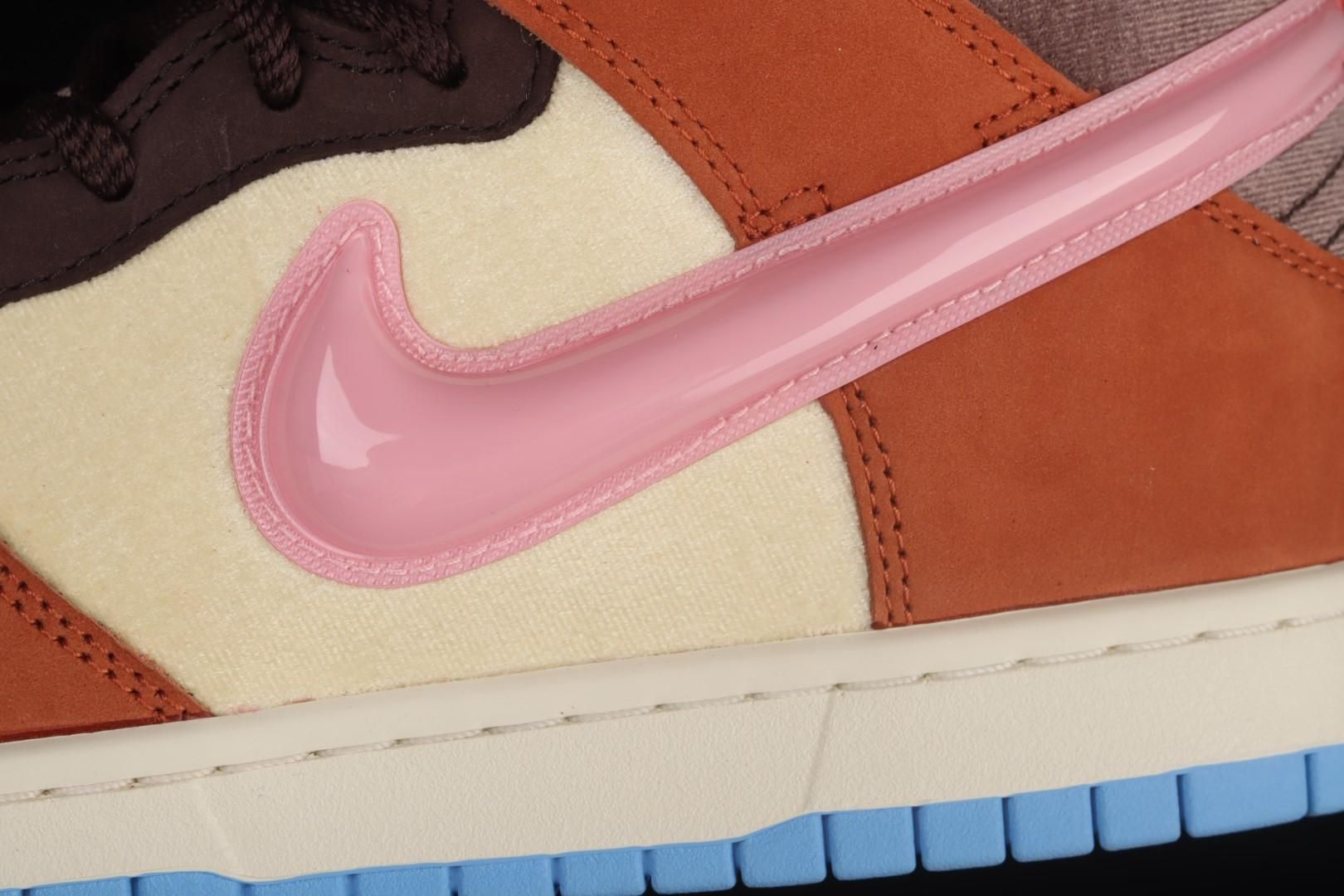 Social Status x NikeMen's Dunk Mid - Chocolate Milk