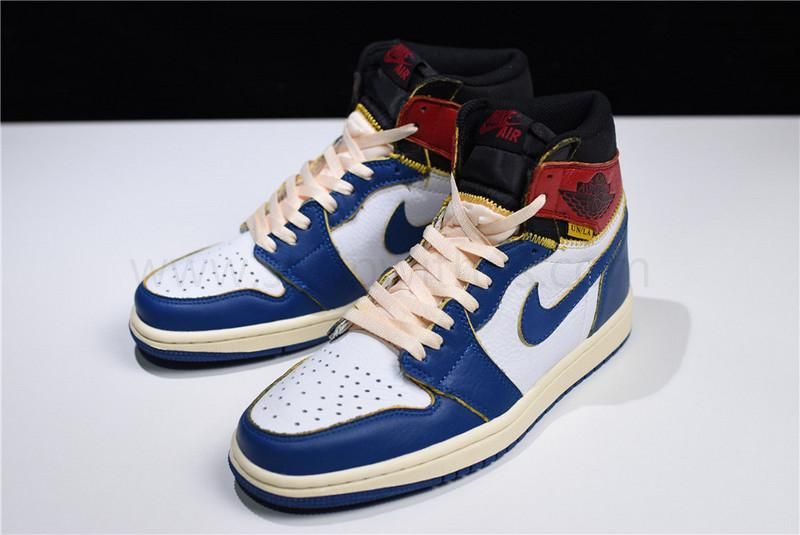 Air Jordan 1 AJ1 Retro High Union - Blue Toe
