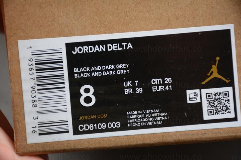 Jordan Delta SP - Dark Smoke Grey