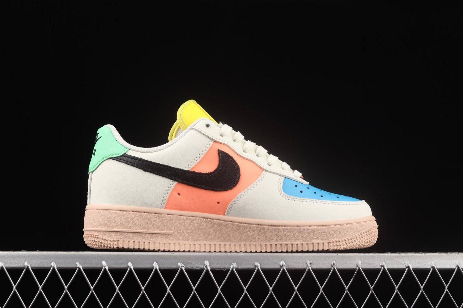 NikeUnisex Air Force 1 AF1 Low  - Sail Multi