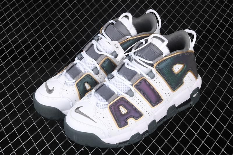 NikeAir More Uptempo - White/Anthracite Snakeskin