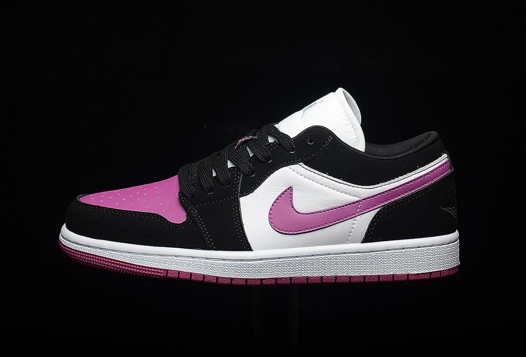 WMNSAir Jordan 1 AJ1 Low - Black Cactus Flower