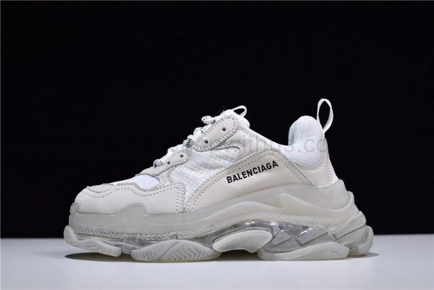 BalenciagaUnisex Triple S Clear Sole - White