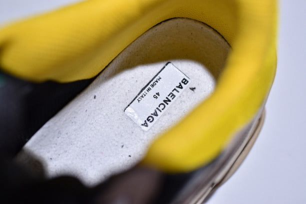 BalenciagaUnisex Vintage Triple S Trainers - Green/Yellow