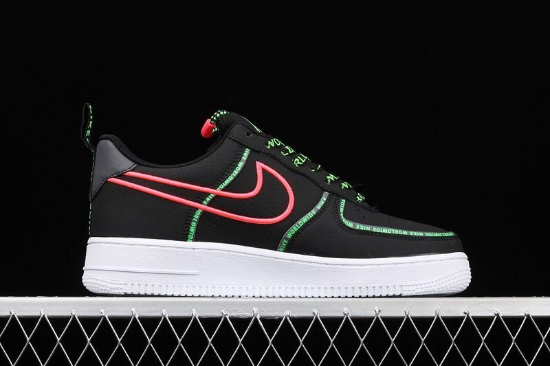 NikeAir Force 1 AF1 Low - Worldwide Pack Black