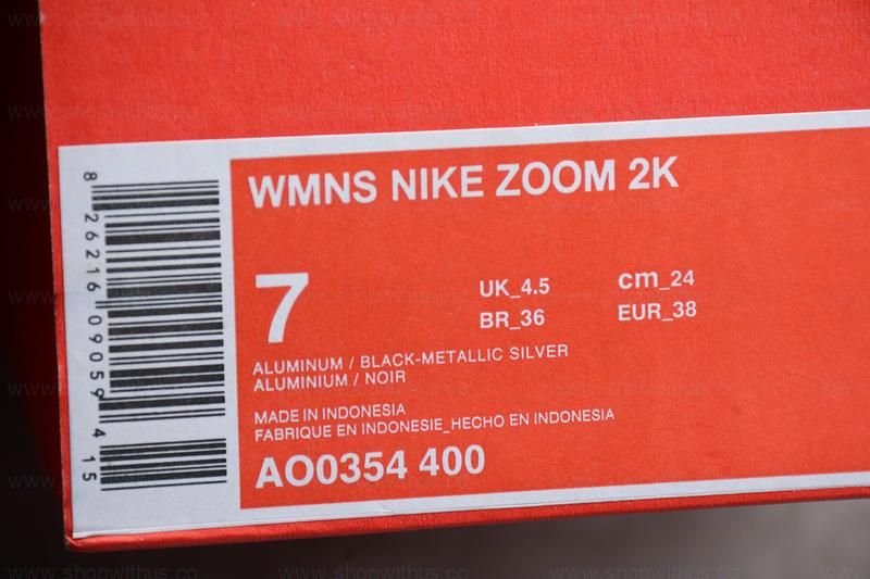 NikeUnisex Zoom 2K - Aluminum Blue