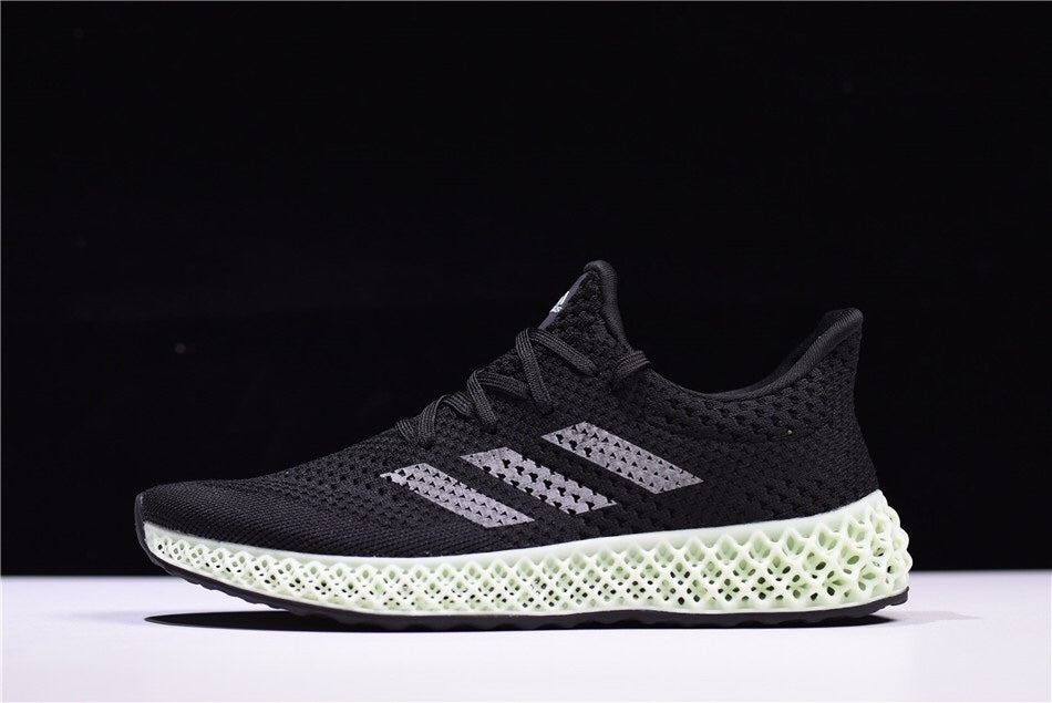 adidasMen's FutureCraft 4D - Core Black/Ash Green