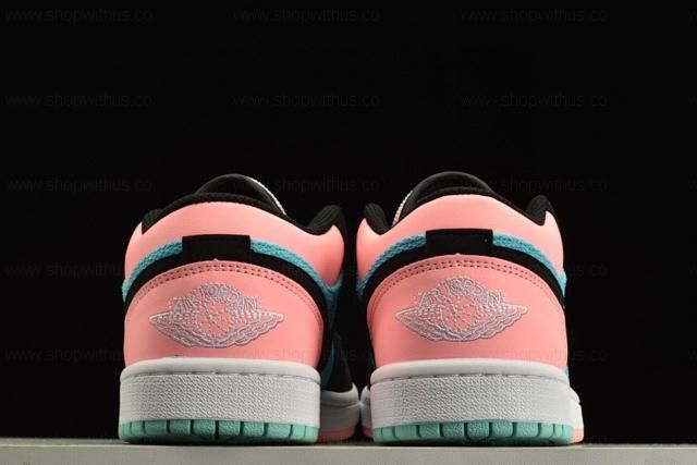WMNS Air Jordan 1 Low - Pink/Black/Blue