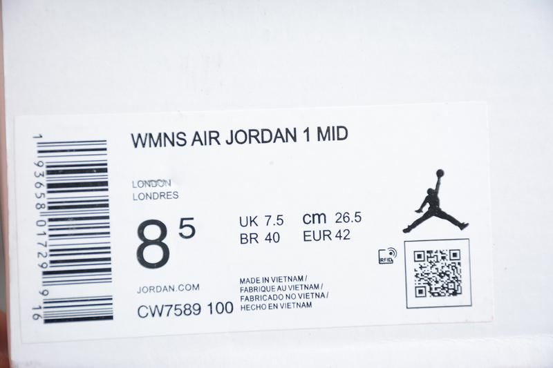 Air Jordan 1 AJ1 Mid SE - Euro Tour(2020)