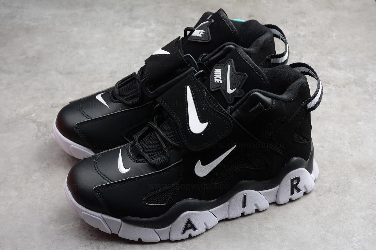NikeAir Barrage Mid - Black/White
