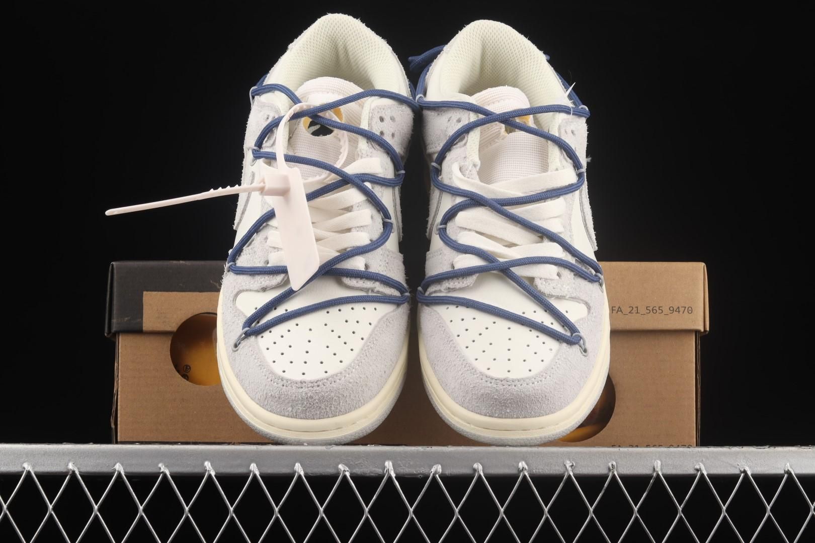 Off-White x NikeMens Dunk Low- Lot 18